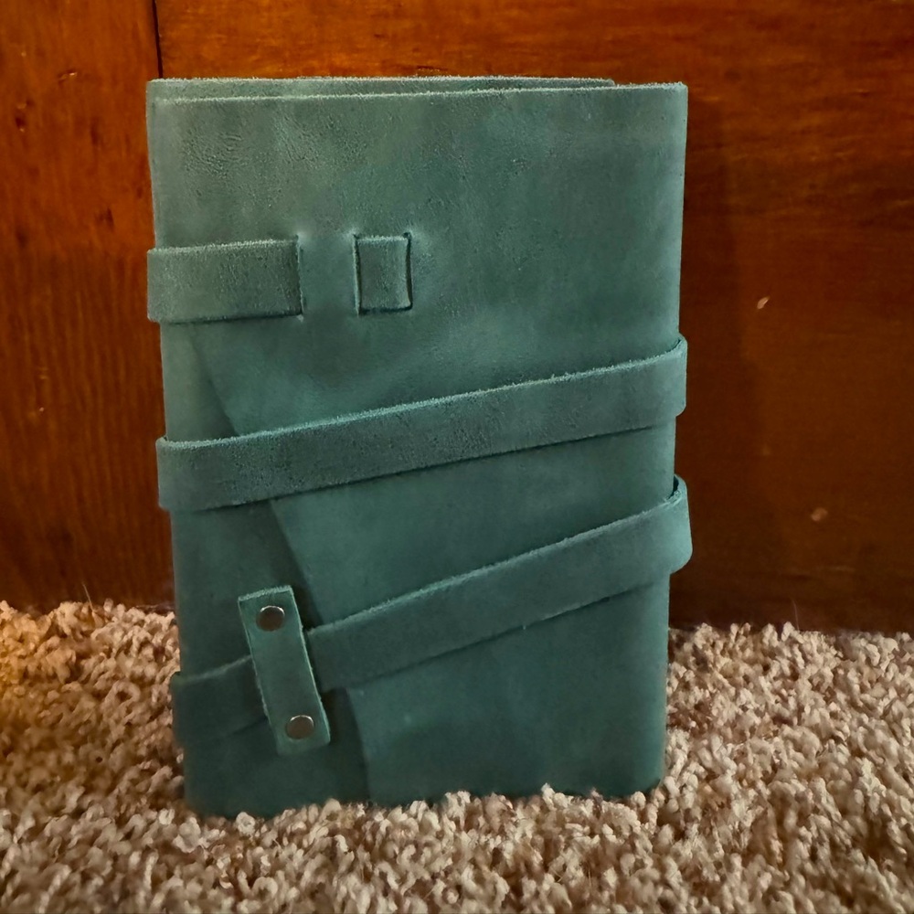 Portland Leather Goods Wrap Journal - Surf
